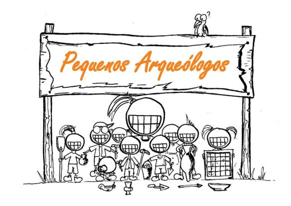 logotipo-pequenos-arqueologos-laranja